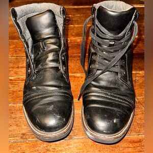 Faux Leather Men’s 8 Boots Target Brand